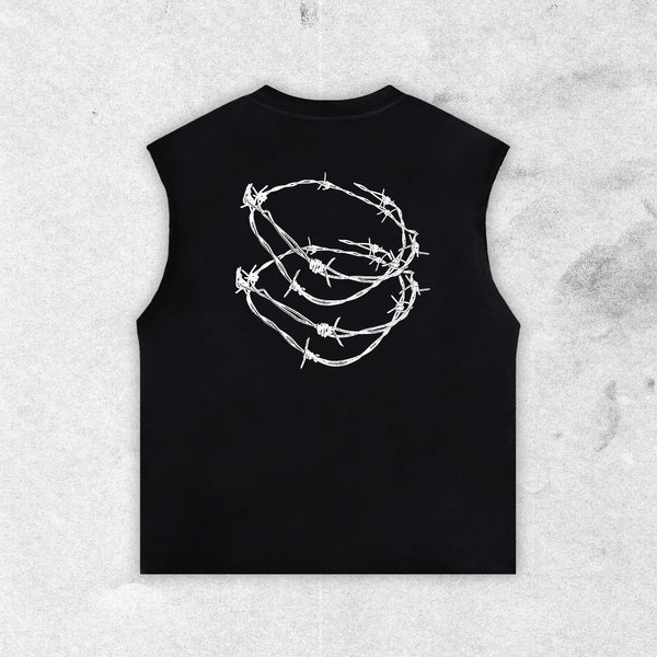 "Unauthorized" Tank Top black