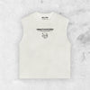 "Unauthorized" Tank Top off-white