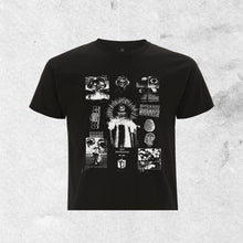 Load image into Gallery viewer, &quot;Self Destruction&quot; Cropped Tee black
