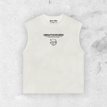 Load image into Gallery viewer, &quot;Unauthorized&quot; Tank Top off-white
